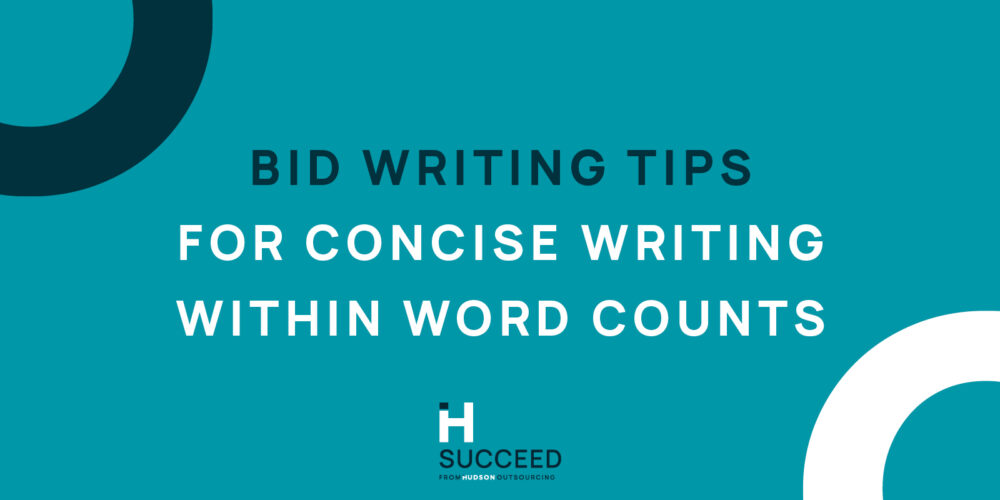 Bid Writing Tips for Concise Writing Within Word Counts