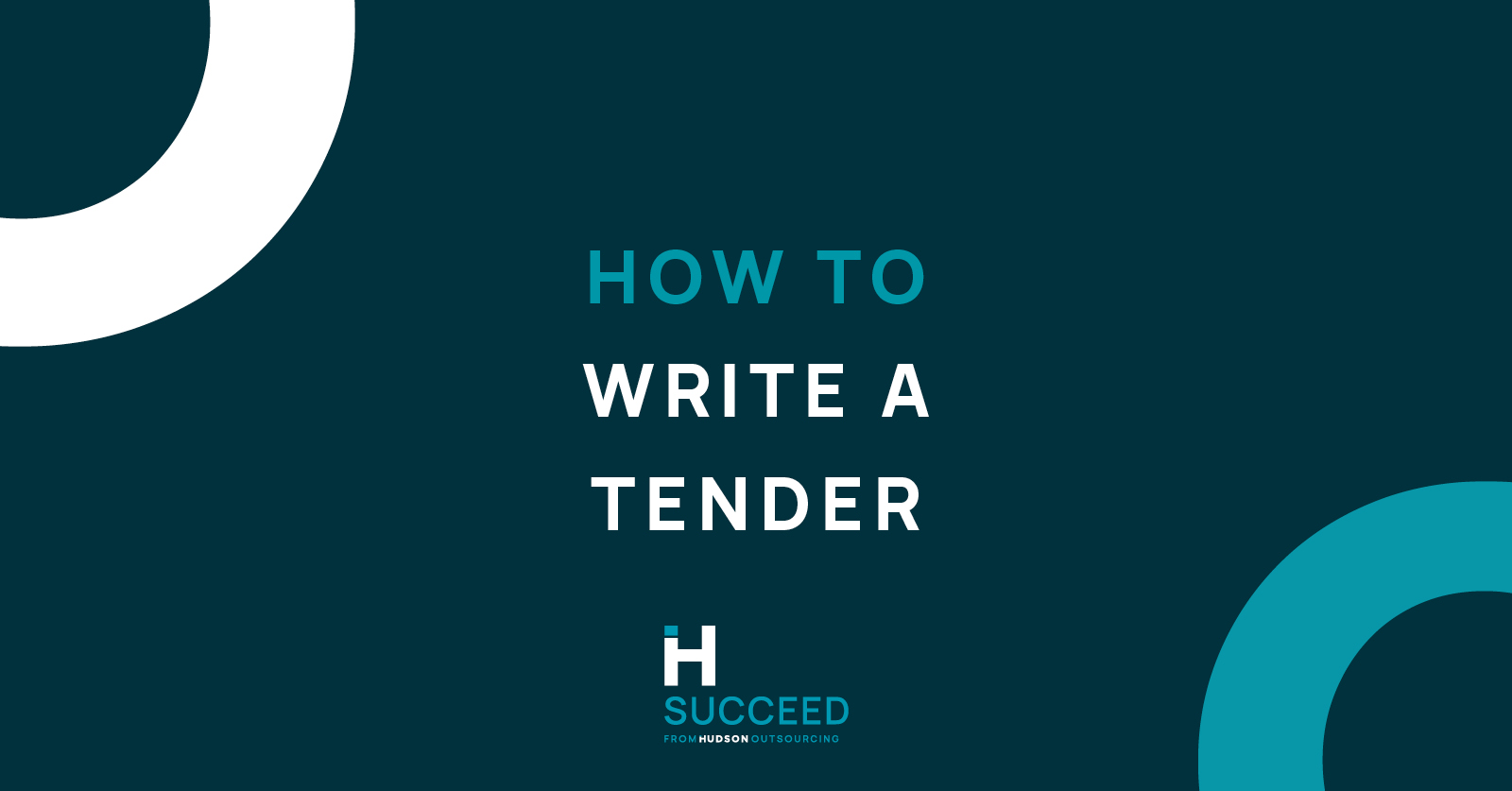 how to write a tender proposal
